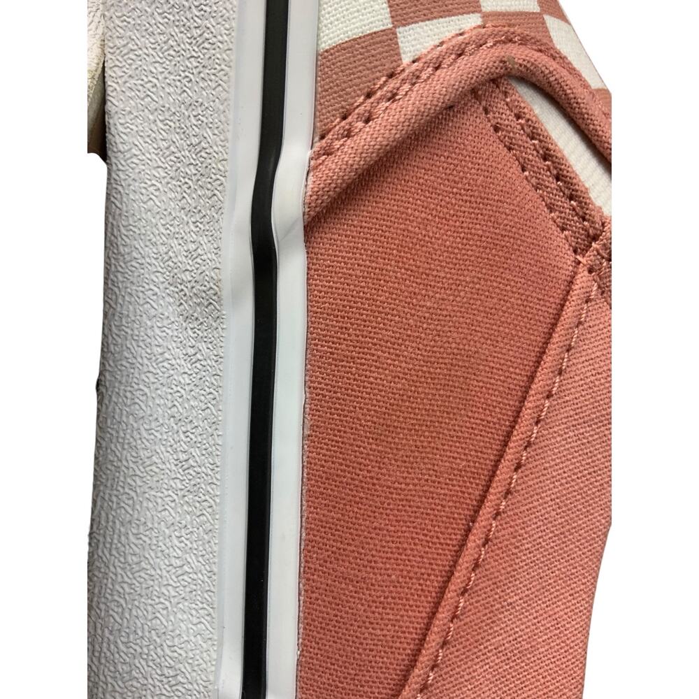 Vans Asher Slip On Checkerboard Rose Dawn White Women’s Size 10 w/ Box Skate - Picture 5 of 5
